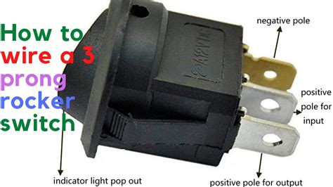 Illuminate Your Project Mastering 3Prong Rocker Switch Wiring Rey
